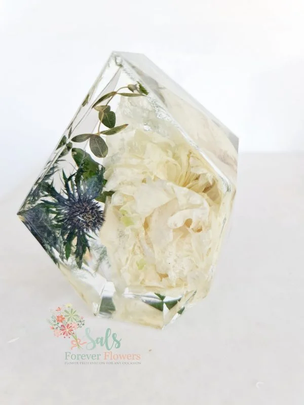 Eternal Memory Gem - Wedding Flower Preservation Ornament - Image 2