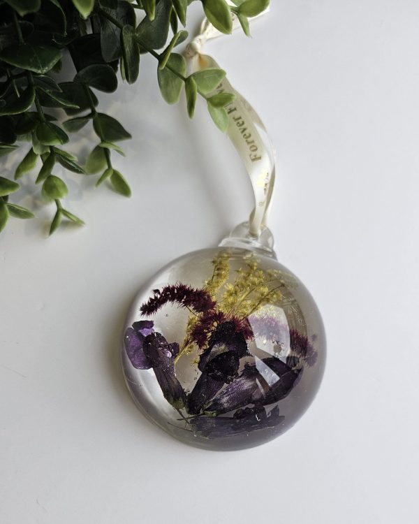 Flower Preservation Bauble Hanging Ornament - Image 4