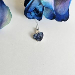 sterling silver wedding bouquet preservation heart shaped locket pendant