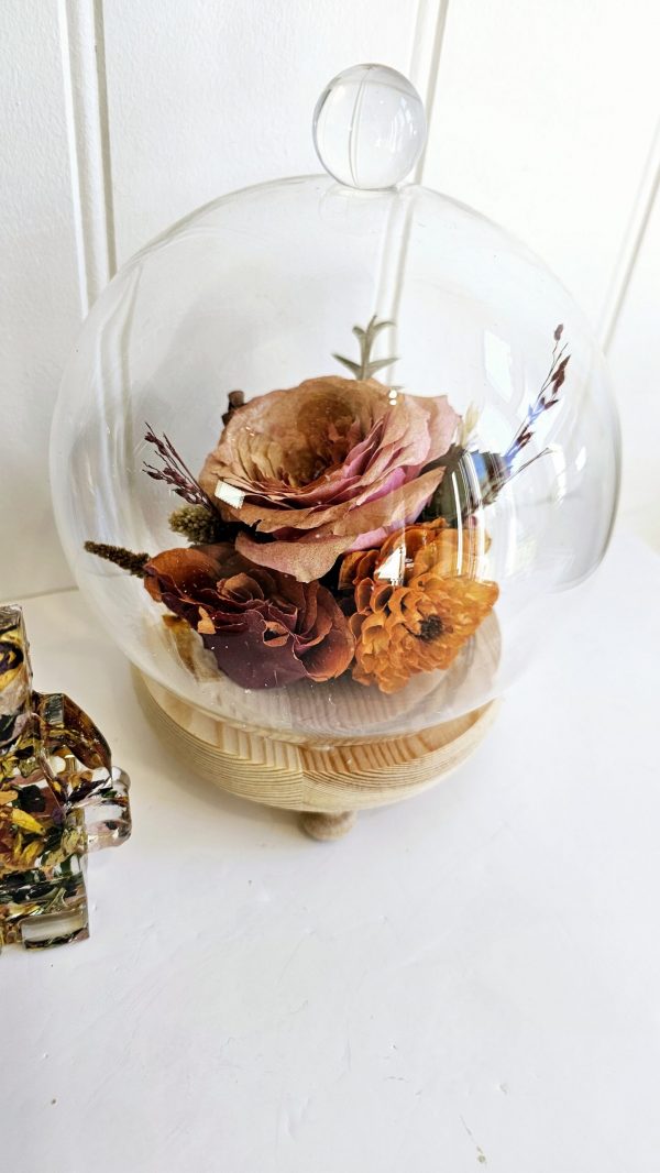 Preserved Flower Keepsake Globe/Bell Jar - Image 3