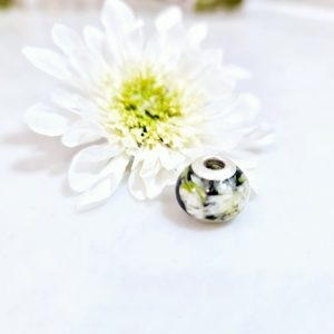 flower preservation pandora style bead charm