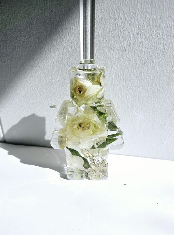 resin bouquet preservation personalised mini lego figure